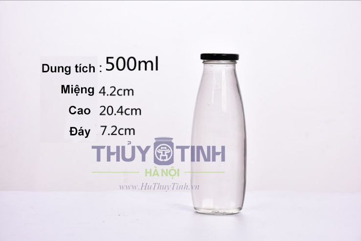 Chai sữa 500ml
